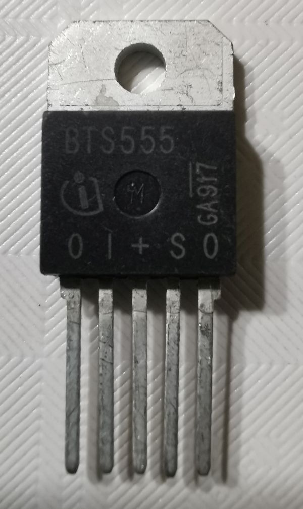 Tranzystor BTS555 przełącznik mocy Infineon TO-218 | Ścinawka Średnia ...