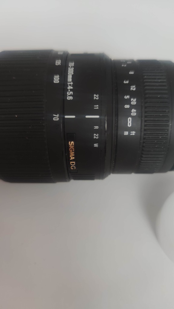Obiektyw Sigma DG 70300 145,6 mocowanie NIKON WilczopoleKolonia Kup teraz na Allegro