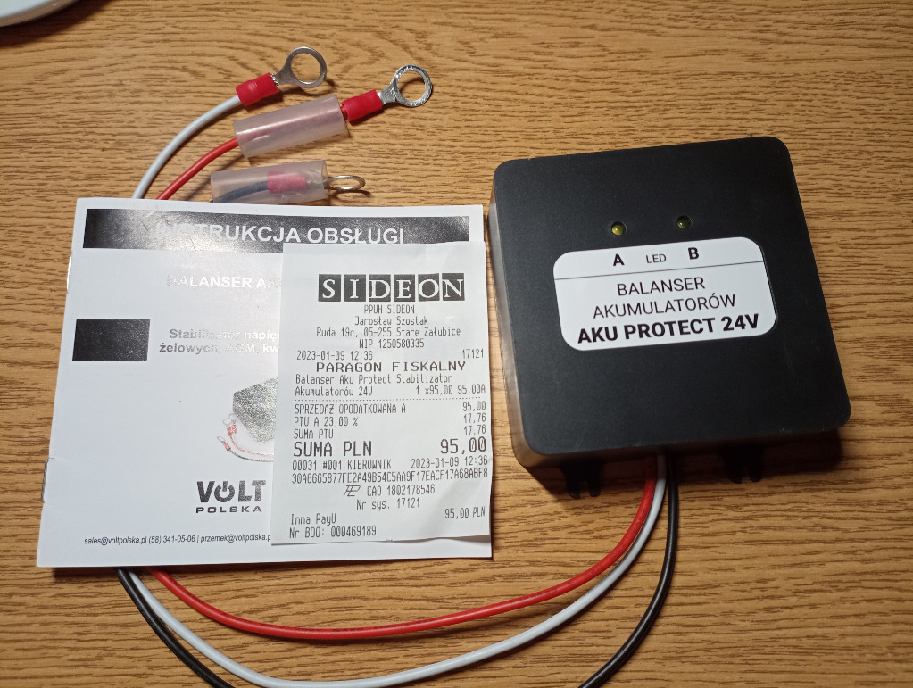 Balanser akumulatorów 24V. Prawie nowy | Racibórz | Kup teraz na ...
