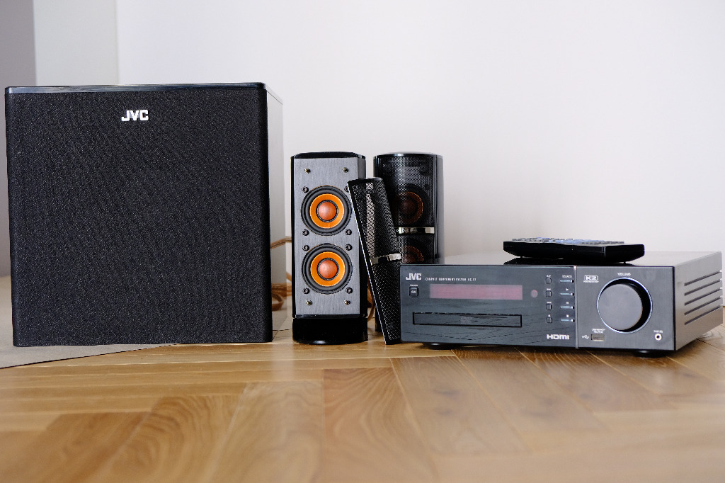 JVC NXF7 zestaw kina domowego 2.1 Warszawa Kup teraz na Allegro Lokalnie