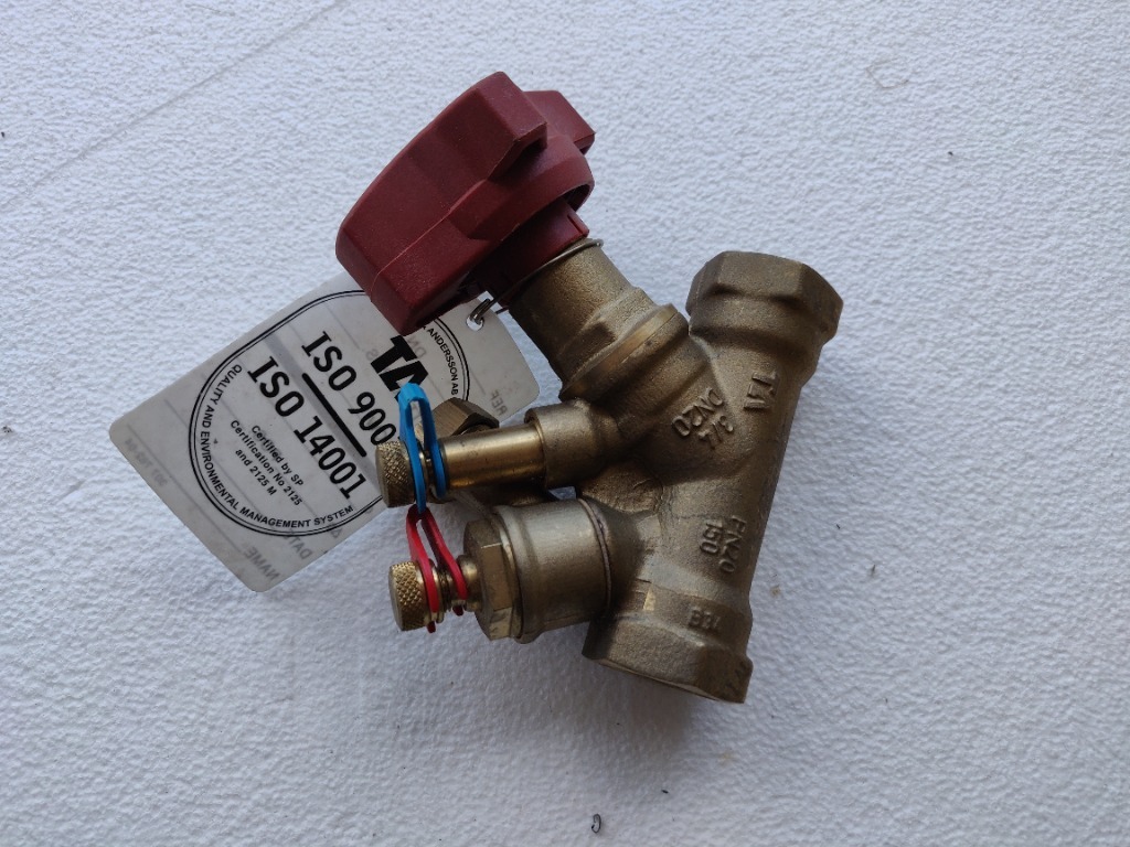 Danfoss Zawor rownowazacy reczny MSV-B, Dn20 | Zolwia Bloc | Kup teraz ...