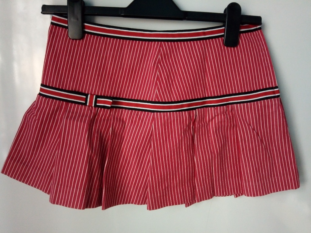 H&M mundurkowa spódnica mini w paski r34 | Łódź | Kup teraz na Allegro  Lokalnie