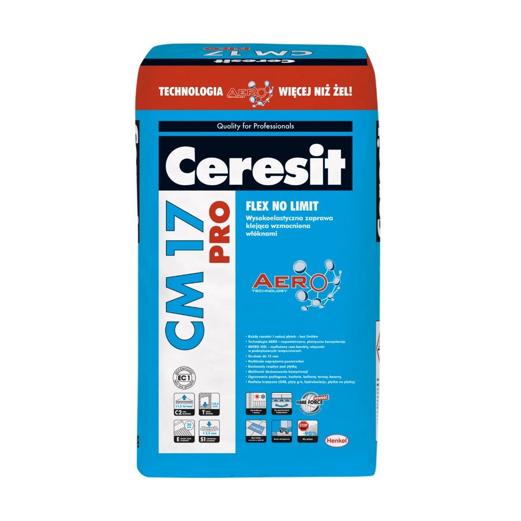Klej Ceresit CM17 PRO - 4 worki 22,5kg | Grodzisk Mazowiecki | Kup ...