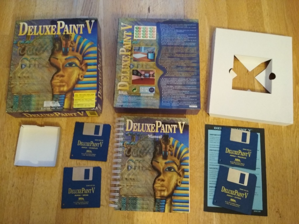 AMIGA Deluxe Paint V Tarnobrzeg Licytacja na Allegro Lokalnie