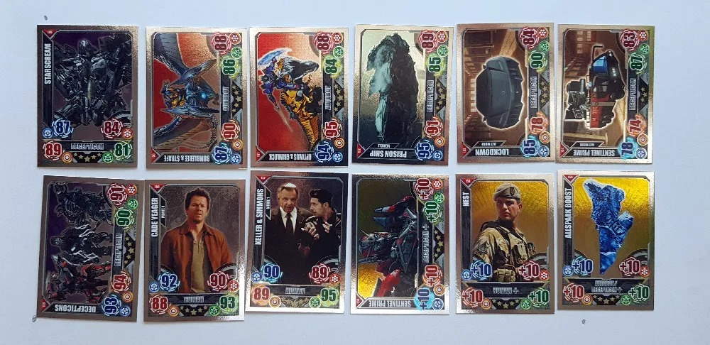 Topps Transformers karty specjalne Mirror Foil | Warszawa | Kup teraz ...