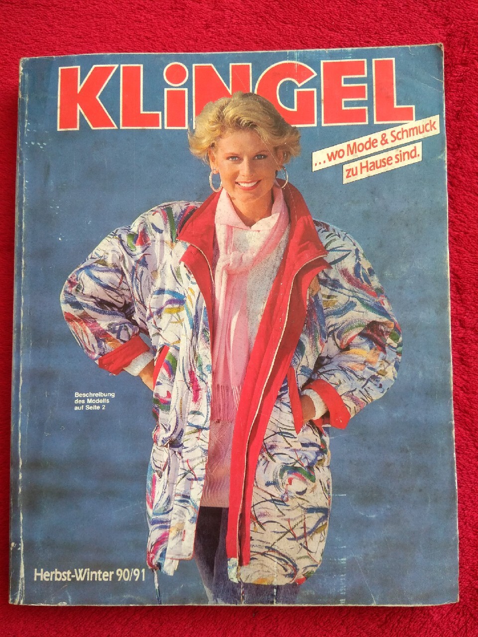 Katalog mody Klingel 1990/91 typu Otto, Quelle Radom Kup teraz na