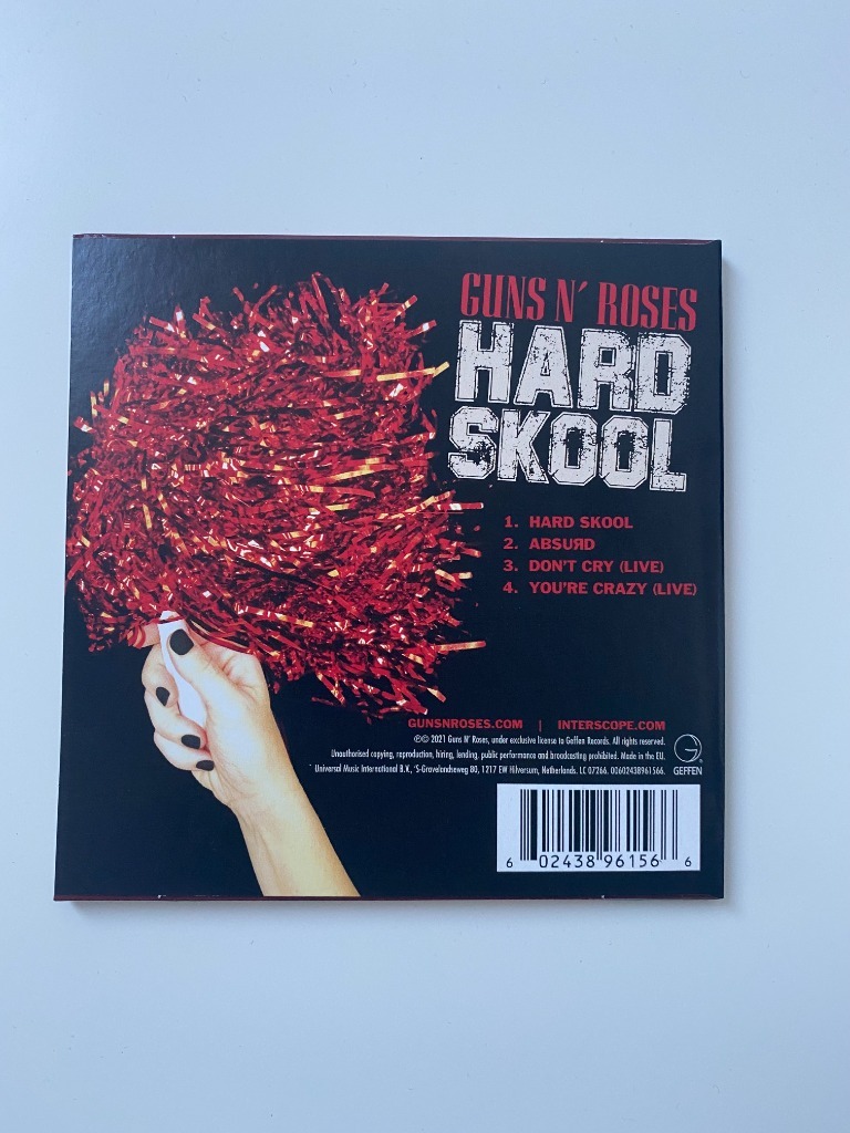 レア GUNS N'ROSES ファンクラブ限定盤 hard skool - 洋楽