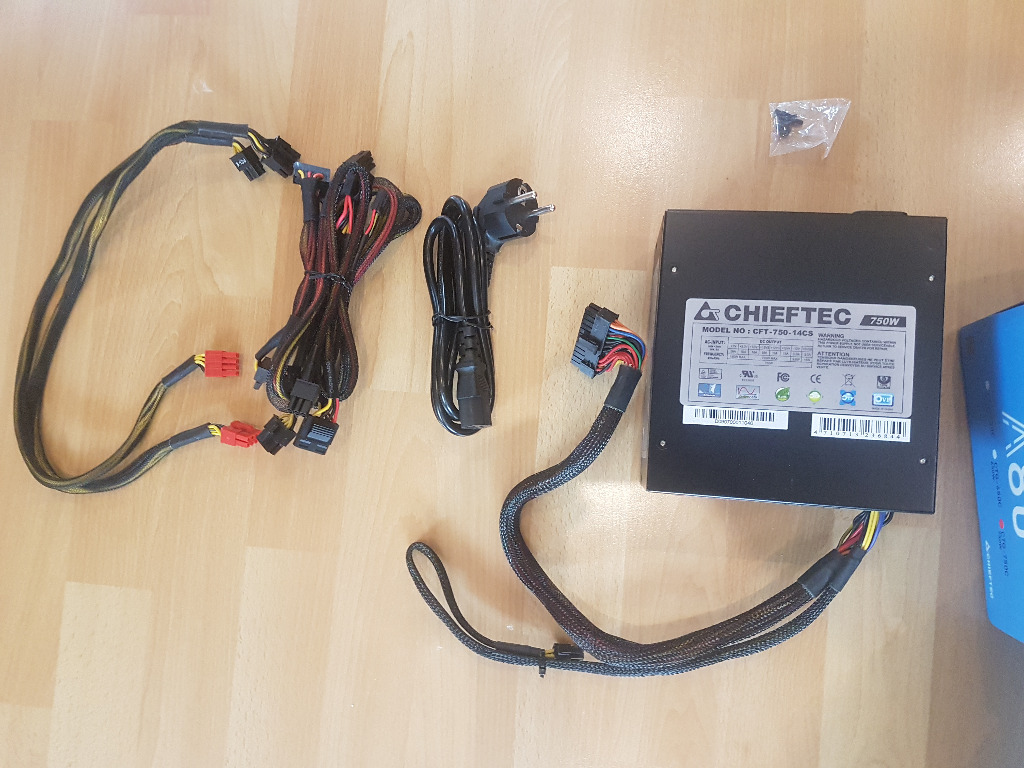 Zasilacz Chieftec CFT-750-14CS 750W | Trzebież | Kup teraz na Allegro ...