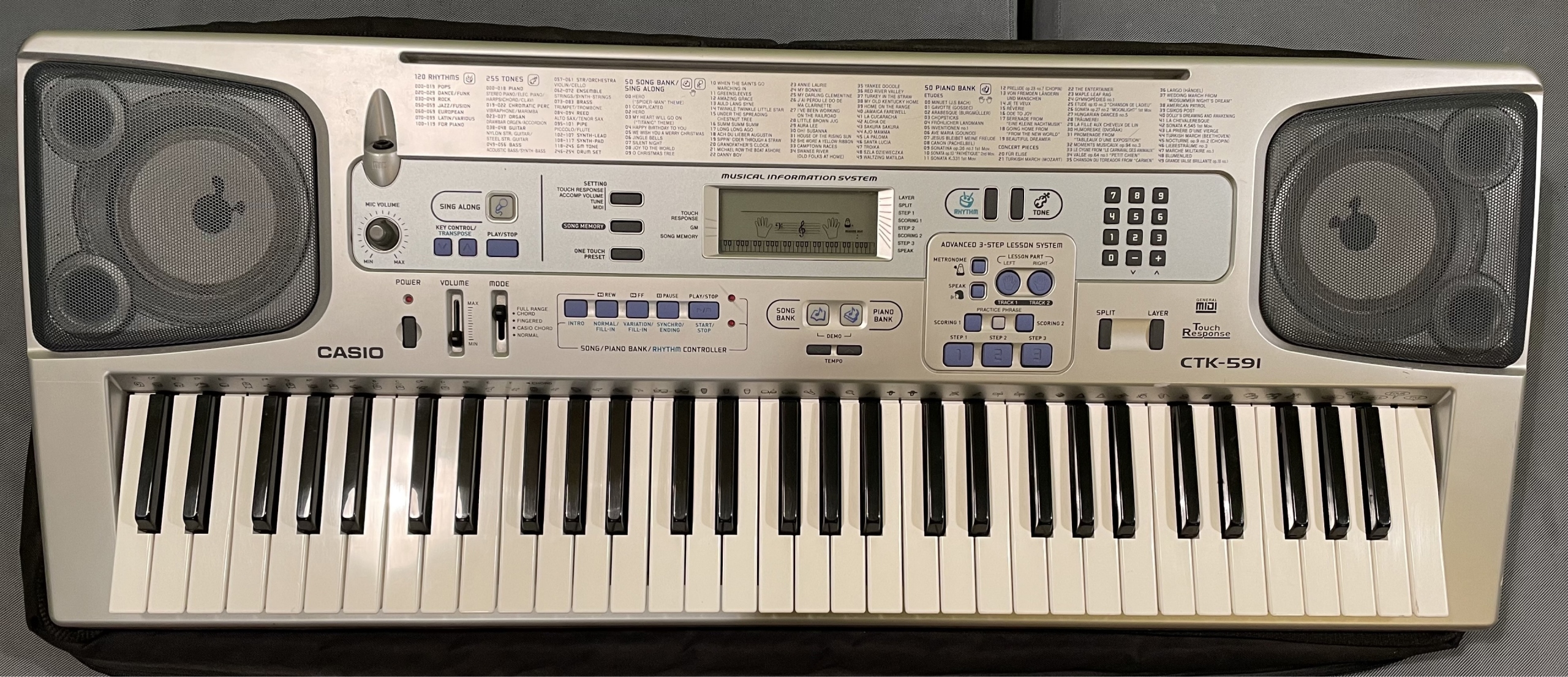 Keyboard CASIO CTK 591 Gołdap Kup teraz na Allegro Lokalnie