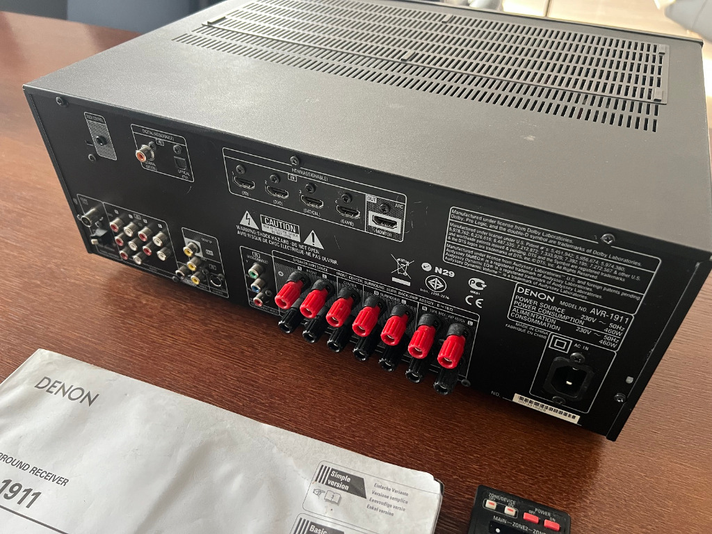 Amplituner DENON AVR 1911/ Kino domowe Kraków Kup teraz na Allegro