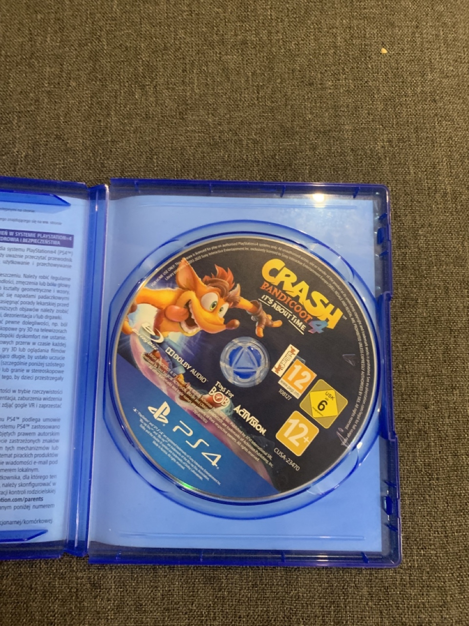 Crash Bandicoot 4 It's About Time ps4 /ps5 Wschowa Kup teraz na