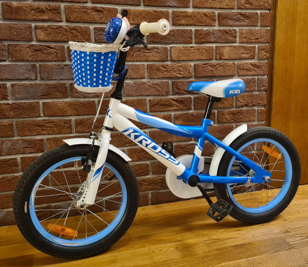 Rower dziecięcy Kross Kid Pretty 16" stan idealny! Żyrardów Kup teraz na Allegro Lokalnie