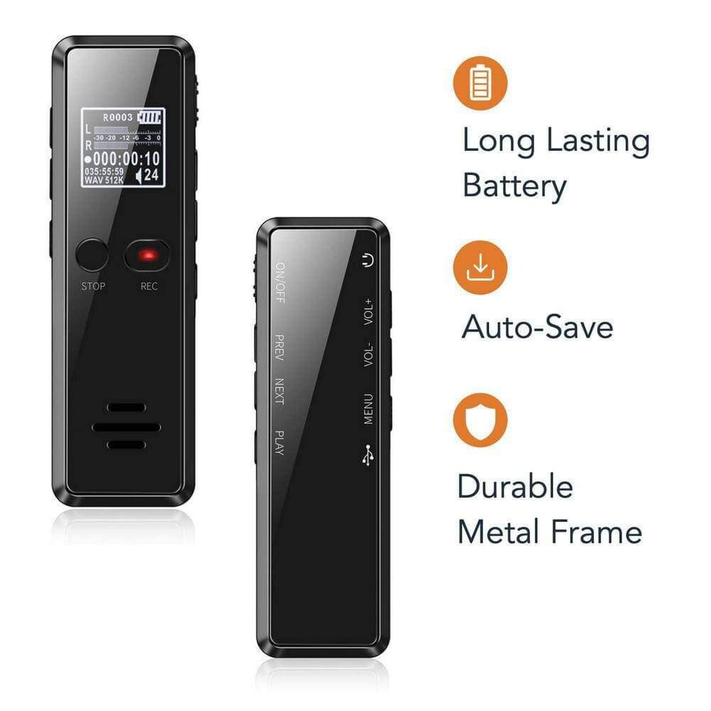 Dyktafon Digital Voice Recorder V90 Boręty Kup teraz na Allegro