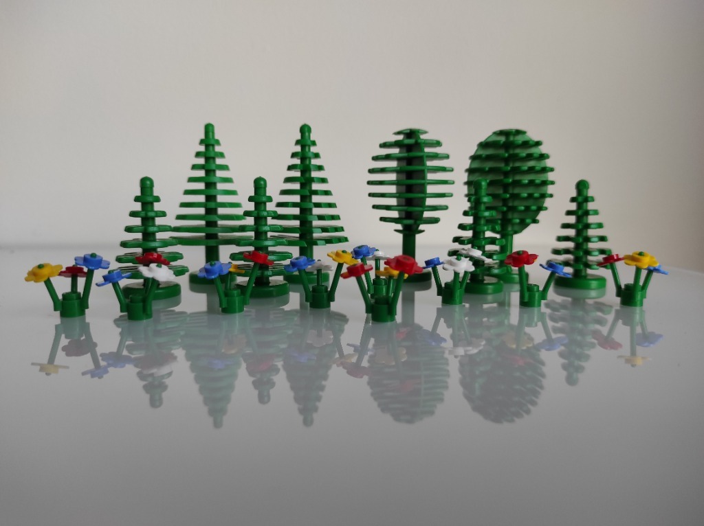 LEGO 6317 Trees and flowers/ Drzewa i kwiaty 1988 Łódź Kup teraz na
