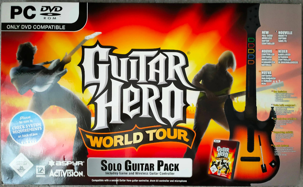 Guitar Hero World Tour PC - kompletny zestaw | Sosnowiec | Kup teraz na ...