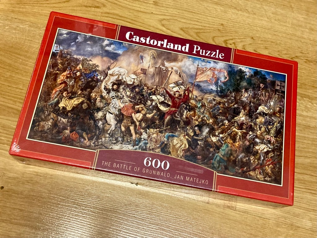Puzzle Bitwa pod Grunwaldem Jan Matejko Castorland Katowice Kup