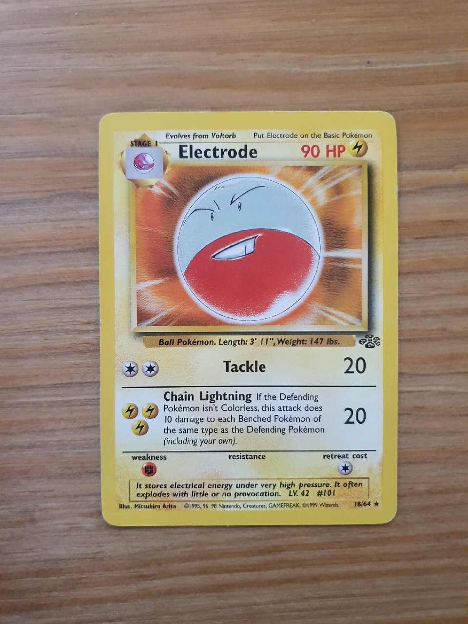 Karta Pokemon Electrode Jungle set Warszawa Licytacja na Allegro