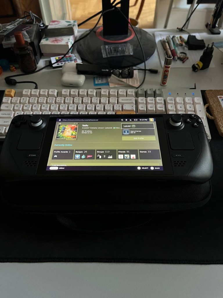 Steam Deck 256GB + karta SD 256GB - jak nowy | Wrocław | Kup teraz na ...