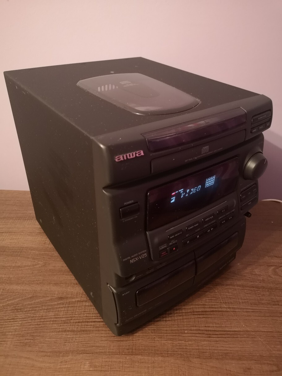 Wieża Aiwa Super T Bass Międzyzdroje Licytacja na Allegro Lokalnie