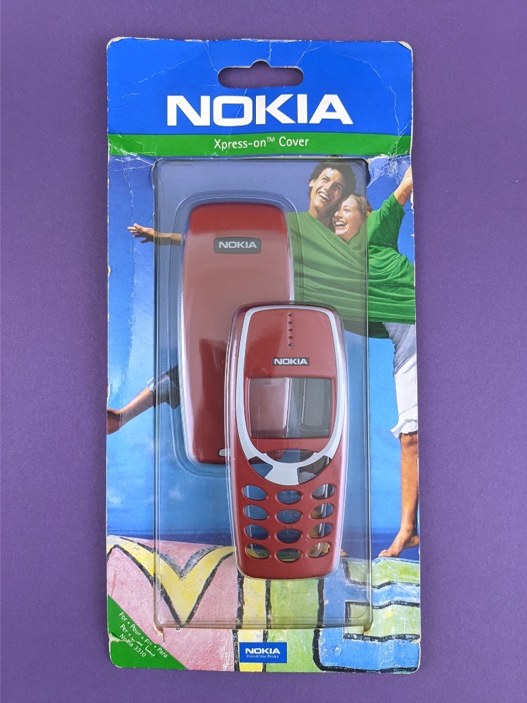 Obudowa oryg. Nokia 3310 xpress-on Vesuvius Red | Warszawa | Kup teraz ...