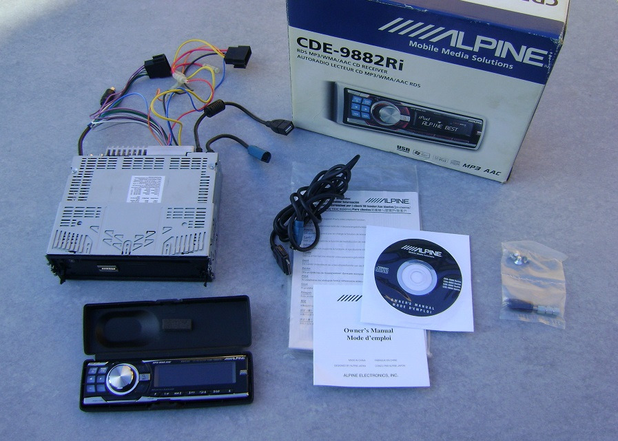 komplet ALPINE CDE-9882Ri dobre car radio | Rzeszów | Kup teraz na ...