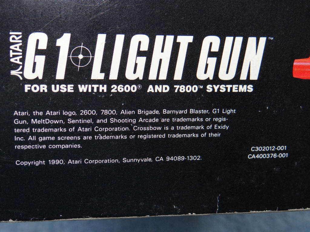 UNIKAT JEDYNY PISTOLET ATARI G1 LIGHT GUN BOX GRA Turek Kup teraz