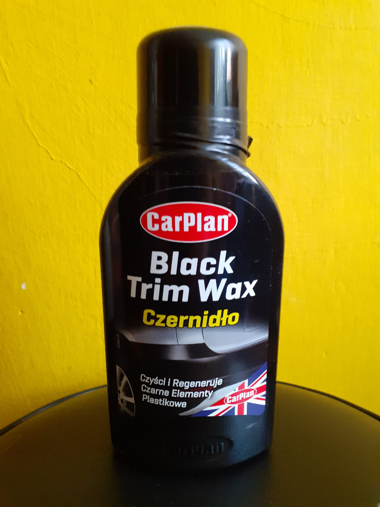 CarPlan BLACK TRIM WAX, CZERNIDŁO DO PLASTIKÓW Legionowo Kup teraz