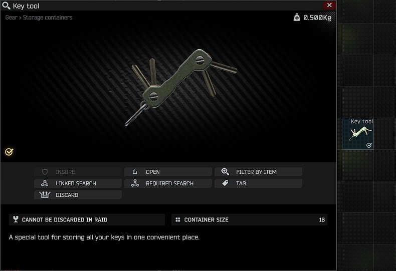 WIPE key tool EFT Escape From Tarkov (rare item) Polska Cerekiew