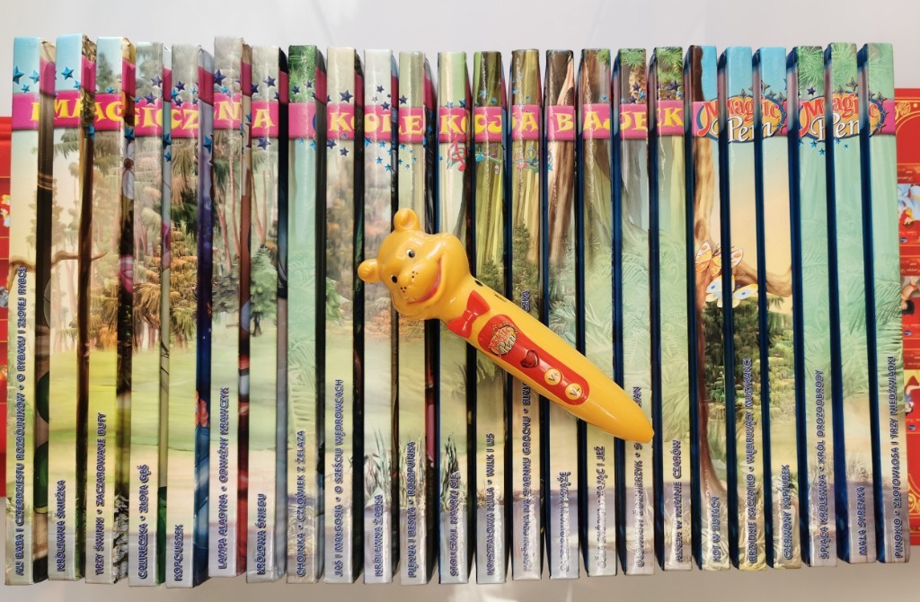 Magiczna kolekcja bajek Magic pen komplet 24 tomy Lublin Kup teraz