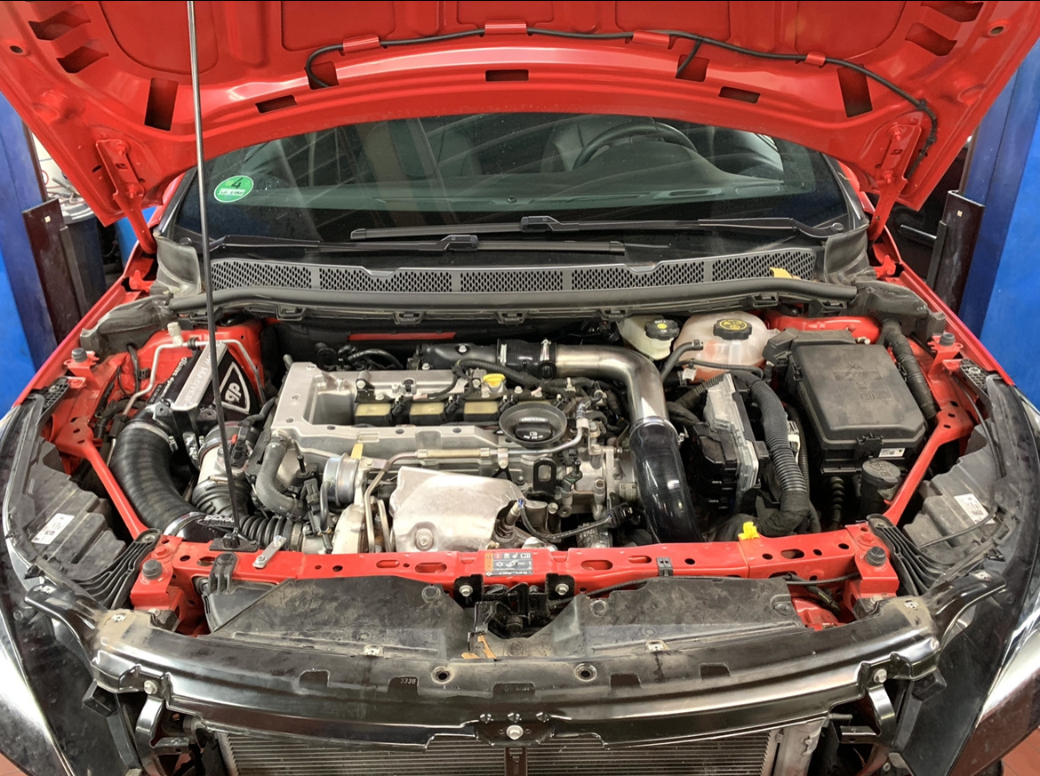 Dbilas Intercooler Kit Astra K V 1.6 TURBO B16SHT Wrocław Kup teraz