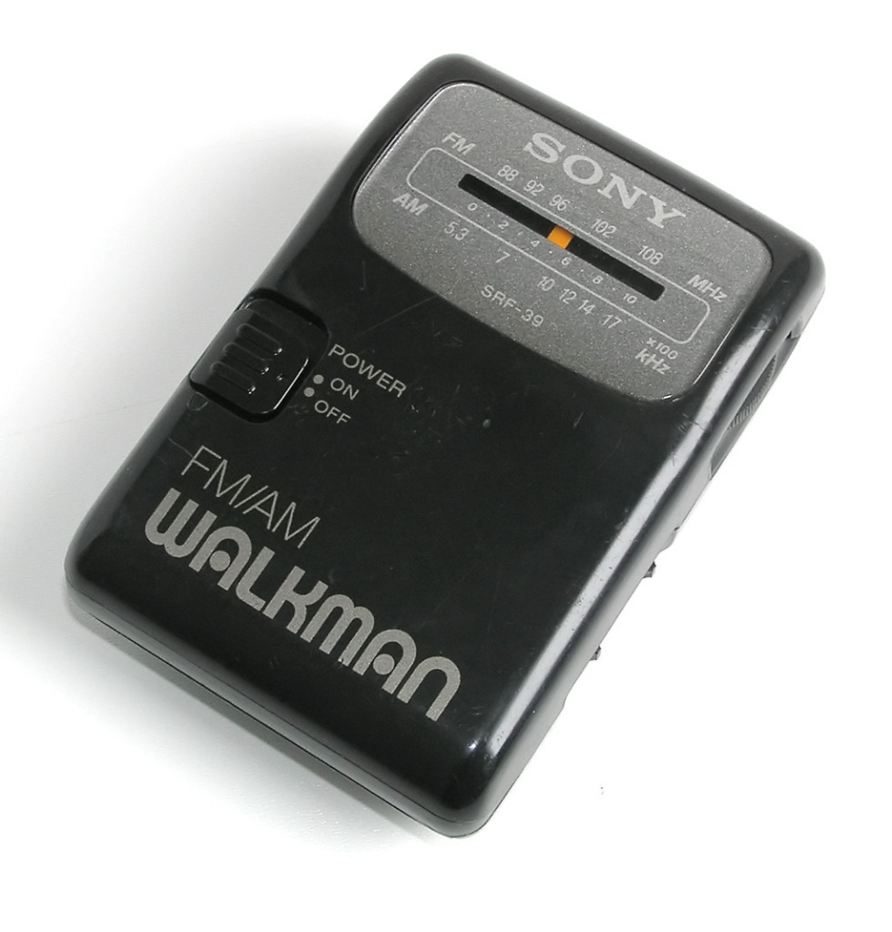 Mini radio Sony Walkman SRF39 stereo, 1xAA Gdańsk Licytacja na