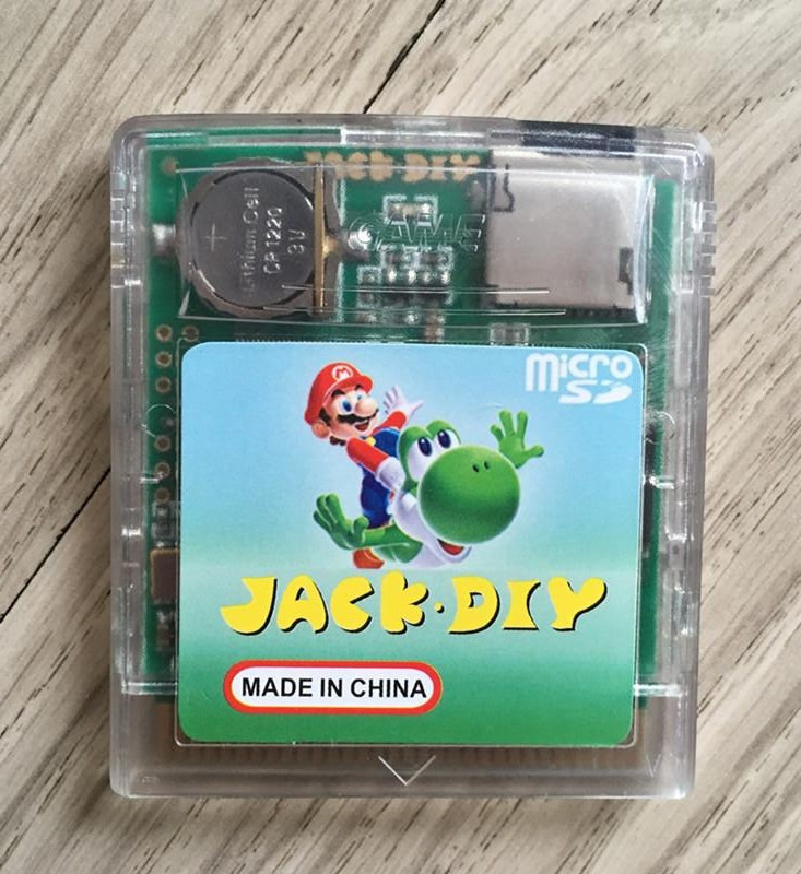 JACK DIY Flash Cartridge do Game Boy + karta SD Gniezno Licytacja na Allegro Lokalnie