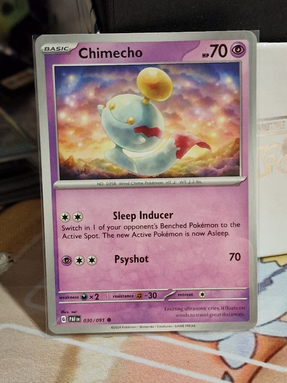 Chimecho (PAF 030) Paldean Fates Karta Pokemon | Gdańsk | Kup teraz na ...