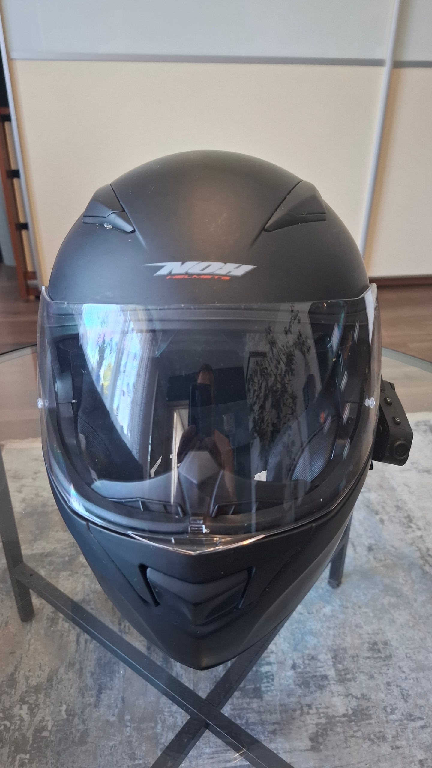 ШОЛОМ NOX N965 + ІНТЕРКОМ Z КАМЕРА FREEDCONN R1 ПЛЮС 