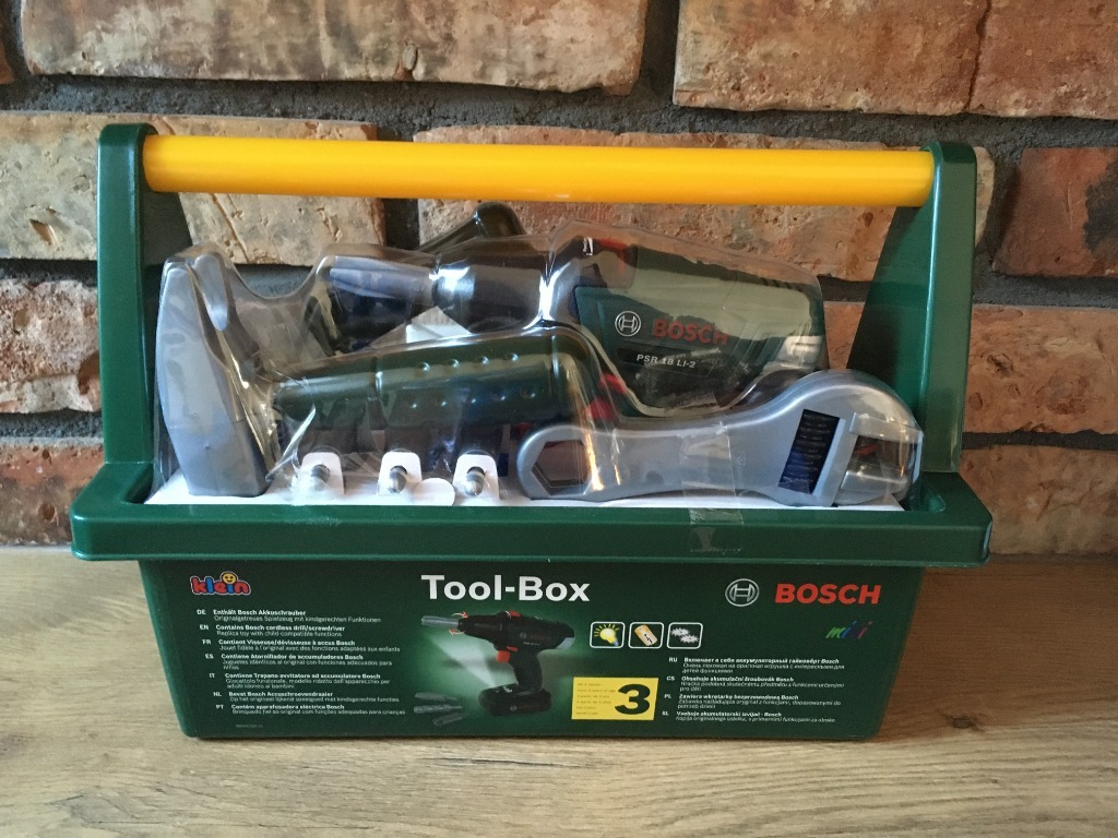 TOOL BOX BOSCH Skrzynka narzędziowa !!! Sierosław Kup teraz na