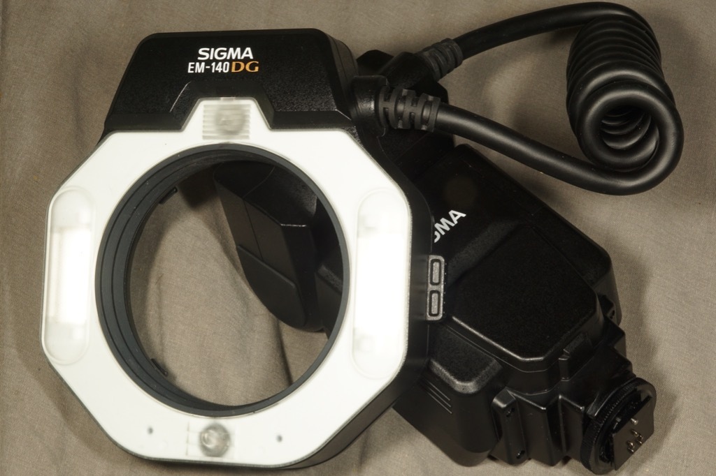 Lampa SIGMA EM140 DG, Ring Flash, Makro, CANON Gdańsk Kup teraz na
