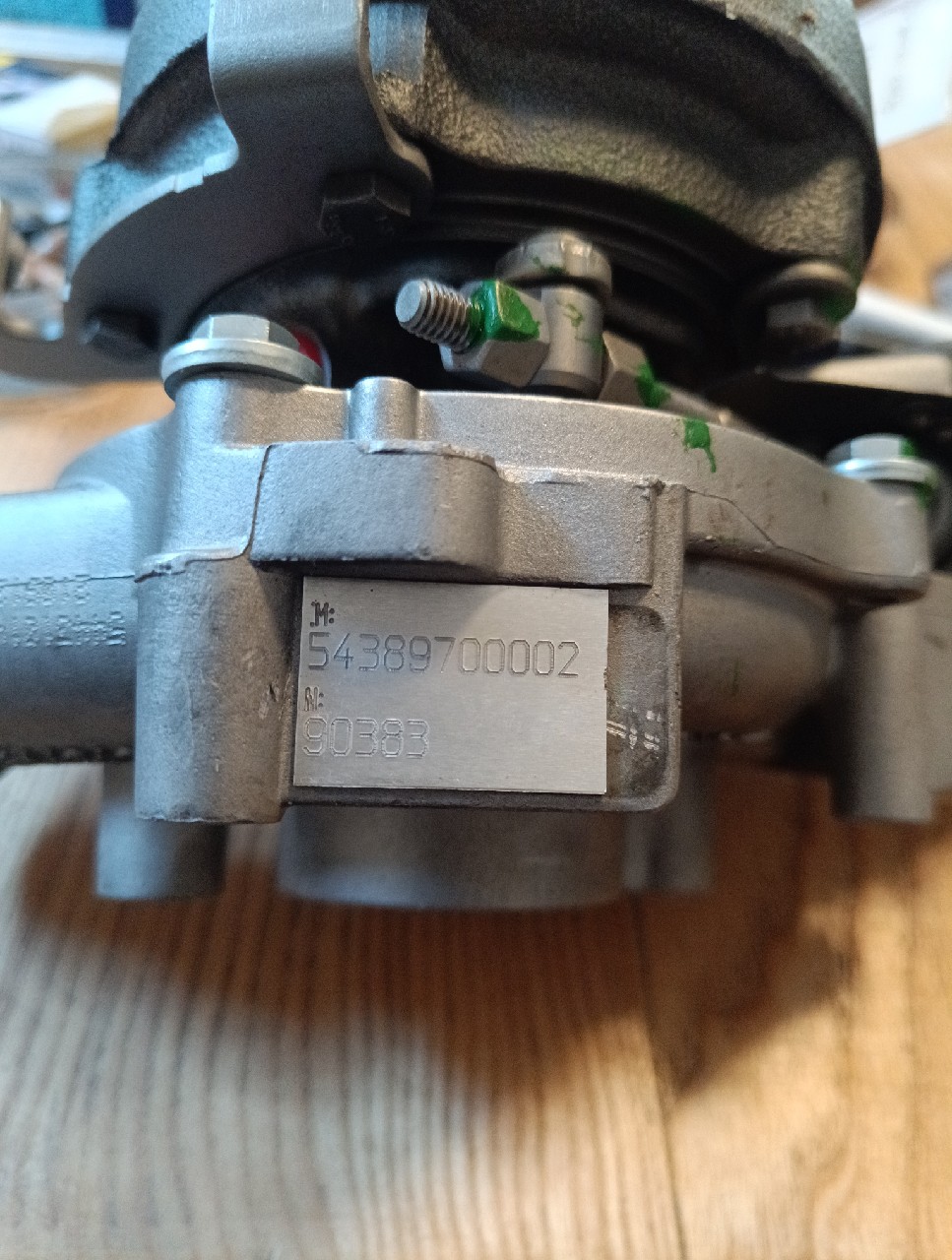 ТУРБІНА BORGWARNER KKK KP39 1.5 DCI K9K – РЕСТАВРОВАНА | ГАРАНТІЯ | ГОТОВА 