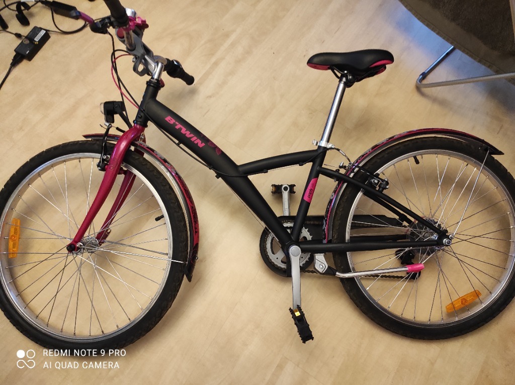 Rower decathlon btwin poply 500 używany 24 cale Warszawa Kup teraz