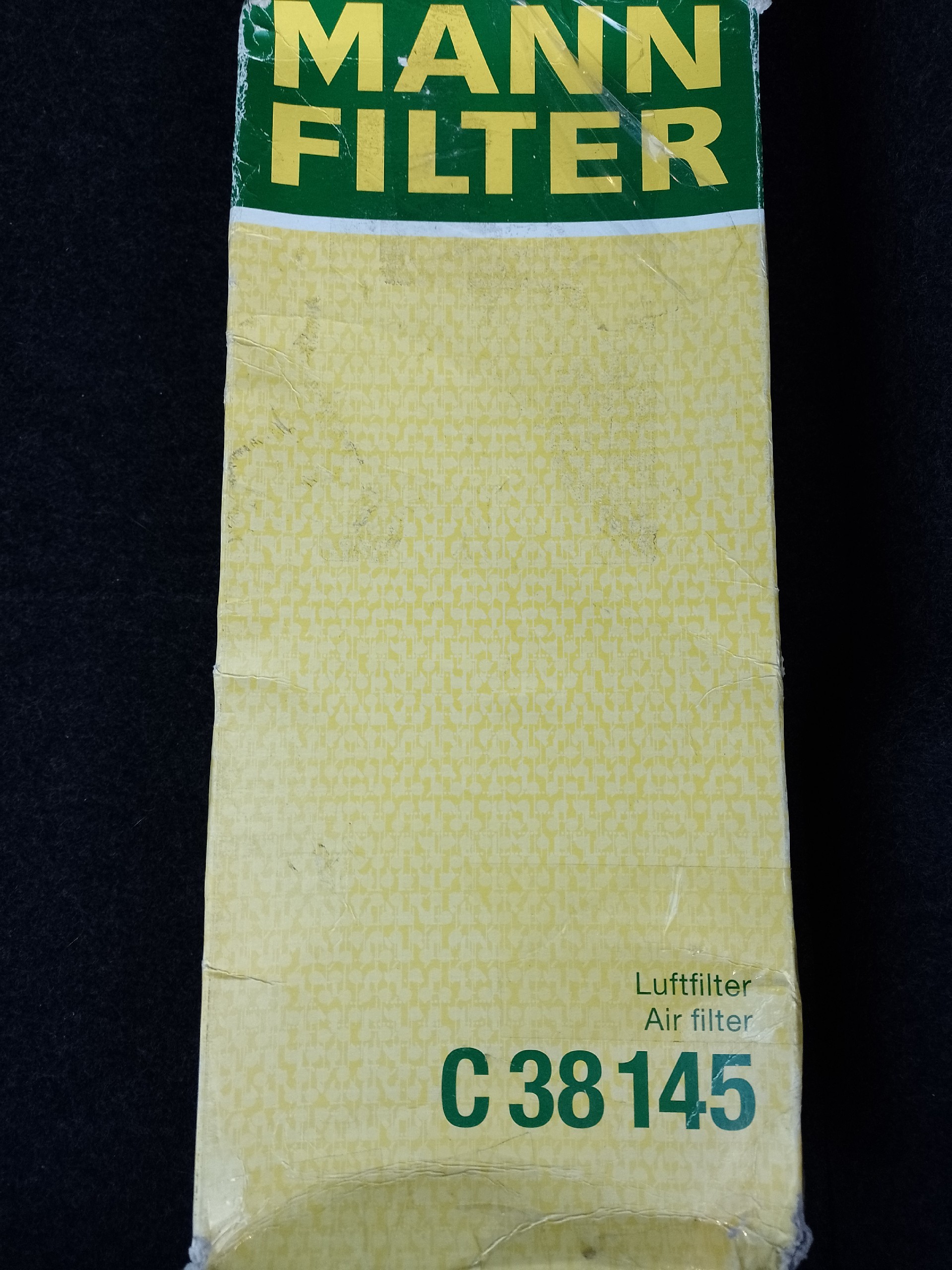 ФІЛЬТР ПОВІТРЯ MANN C38 145 