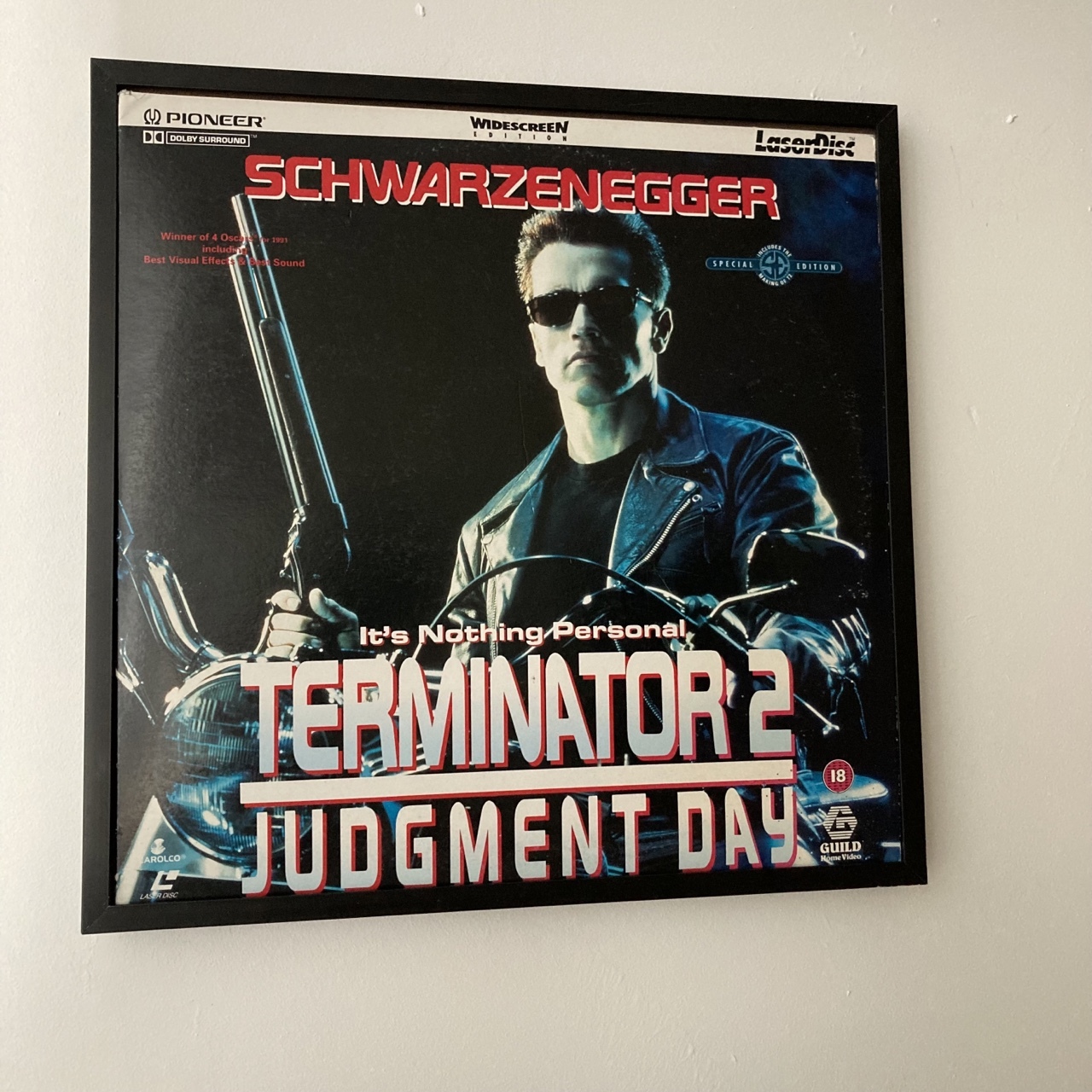 Terminator 2 Laserdisc Schwarzenegger Wieliczka Kup teraz na
