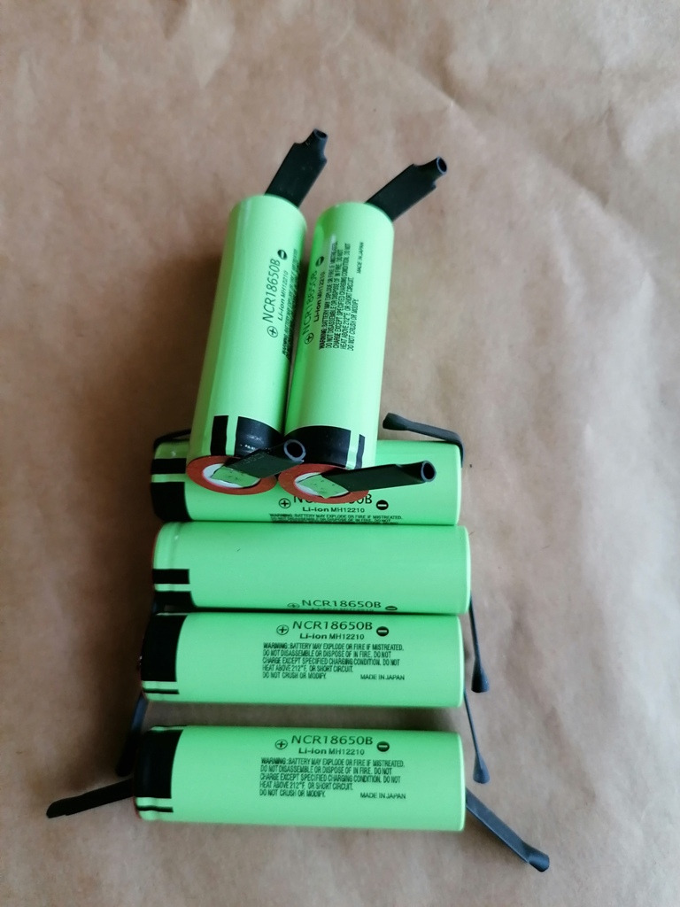 Батарея для ячейки Panasonic 3400MAH NCR18650B 3.7V