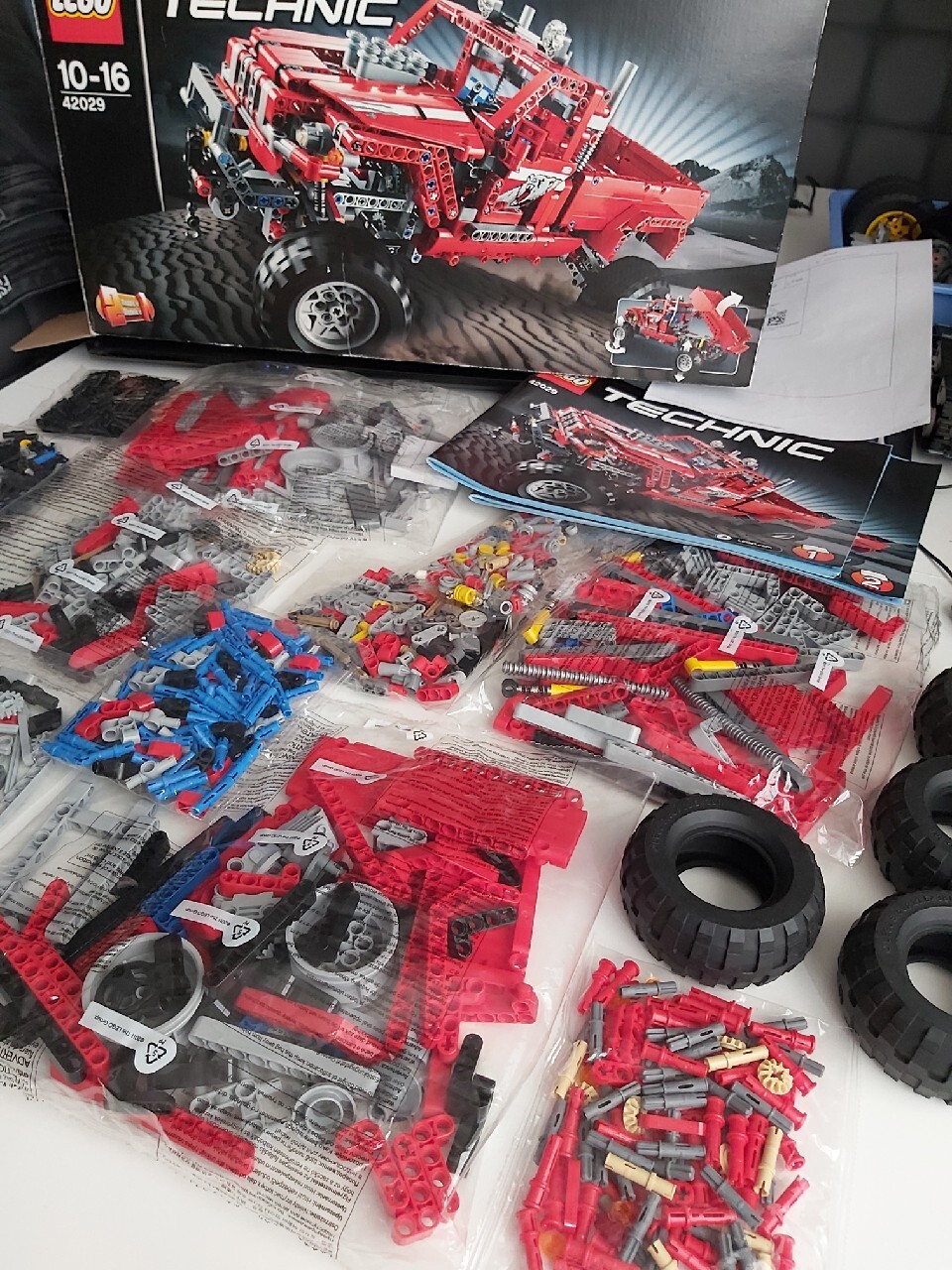 Lego technic 42029 Ciężarówka po tuningu Nowy Lubosz Licytacja na