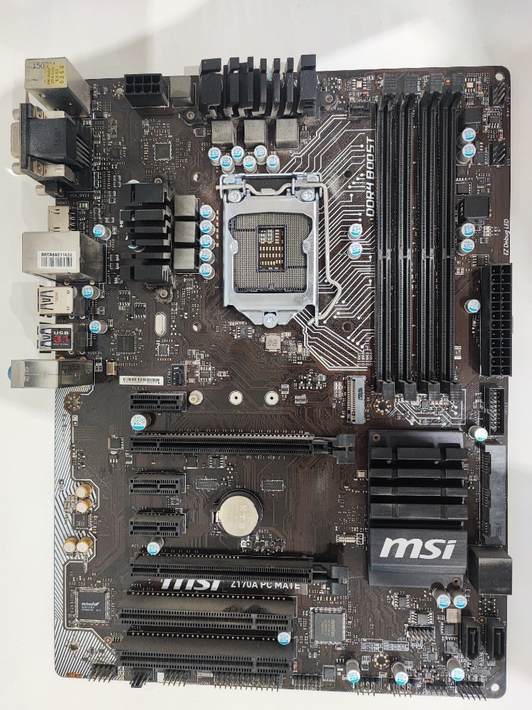Msi z170a pc mate 2xpci e ddr4 siano ty kup teraz na allegro