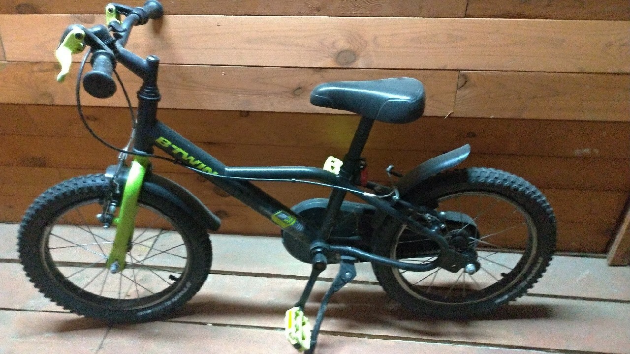 Rower 16 BTWIN Dark Hero 500 Decathlon Łoś Kup teraz na Allegro Lokalnie