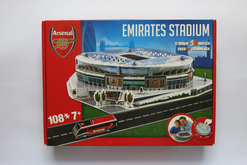 ARSENAL Emirates Stadium 3D PUZZLE stadion hologr Warszawa Kup
