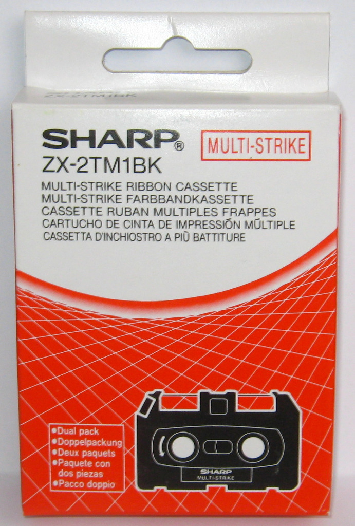 SHARP ZX2TM1BK / MULTISTRIKE RIBBON CASSETTE Grodzisk Mazowiecki