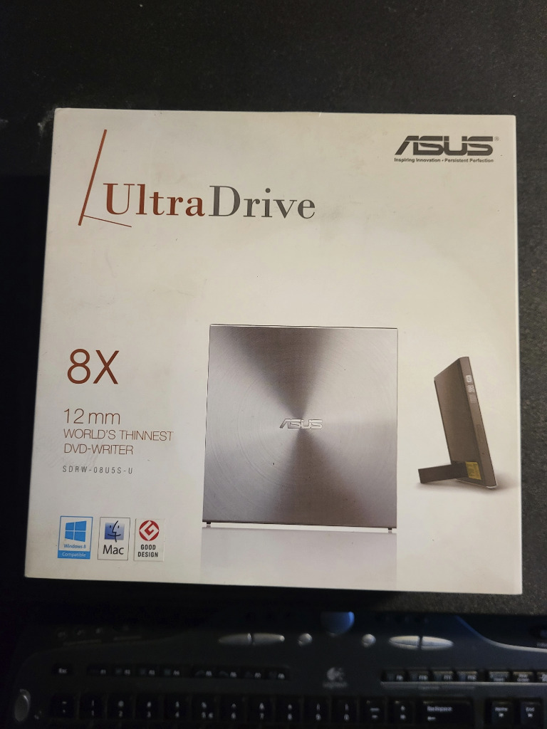 Nagrywarka DVD zewnętrzna Asus SDRW-08U5S-U NOWA! | Bydgoszcz | Kup ...