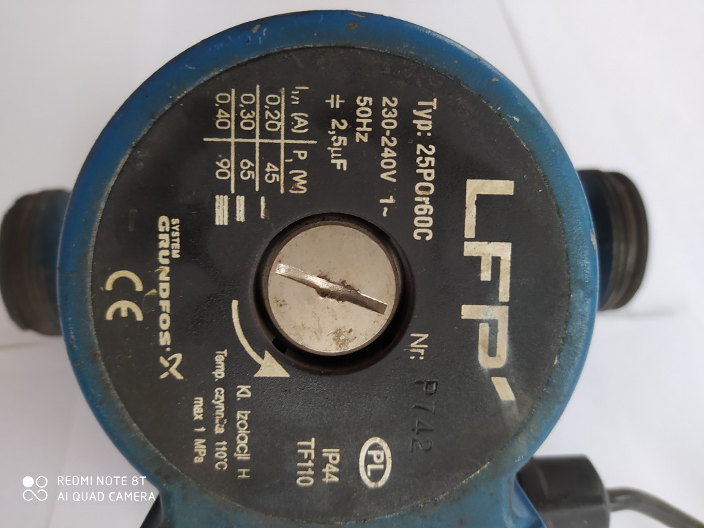 Pompka CO CWU Grundfos TF 110 | Kroczyce | Kup teraz na Allegro Lokalnie