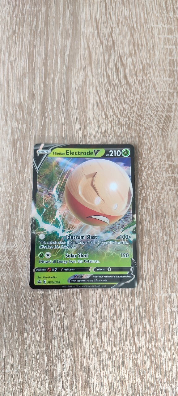 Karta Pokemon Hisuian Electrode SWSH294 Gniezno Kup teraz na