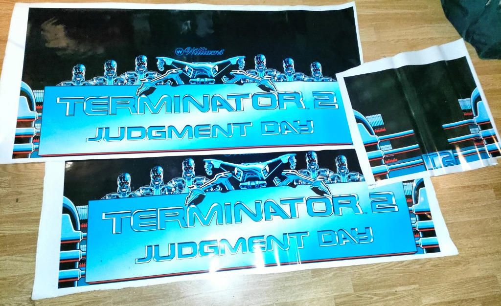 FLIPPER TERMINATOR 2 naklejki na skrzynię obudowę | Poznań | Kup teraz ...